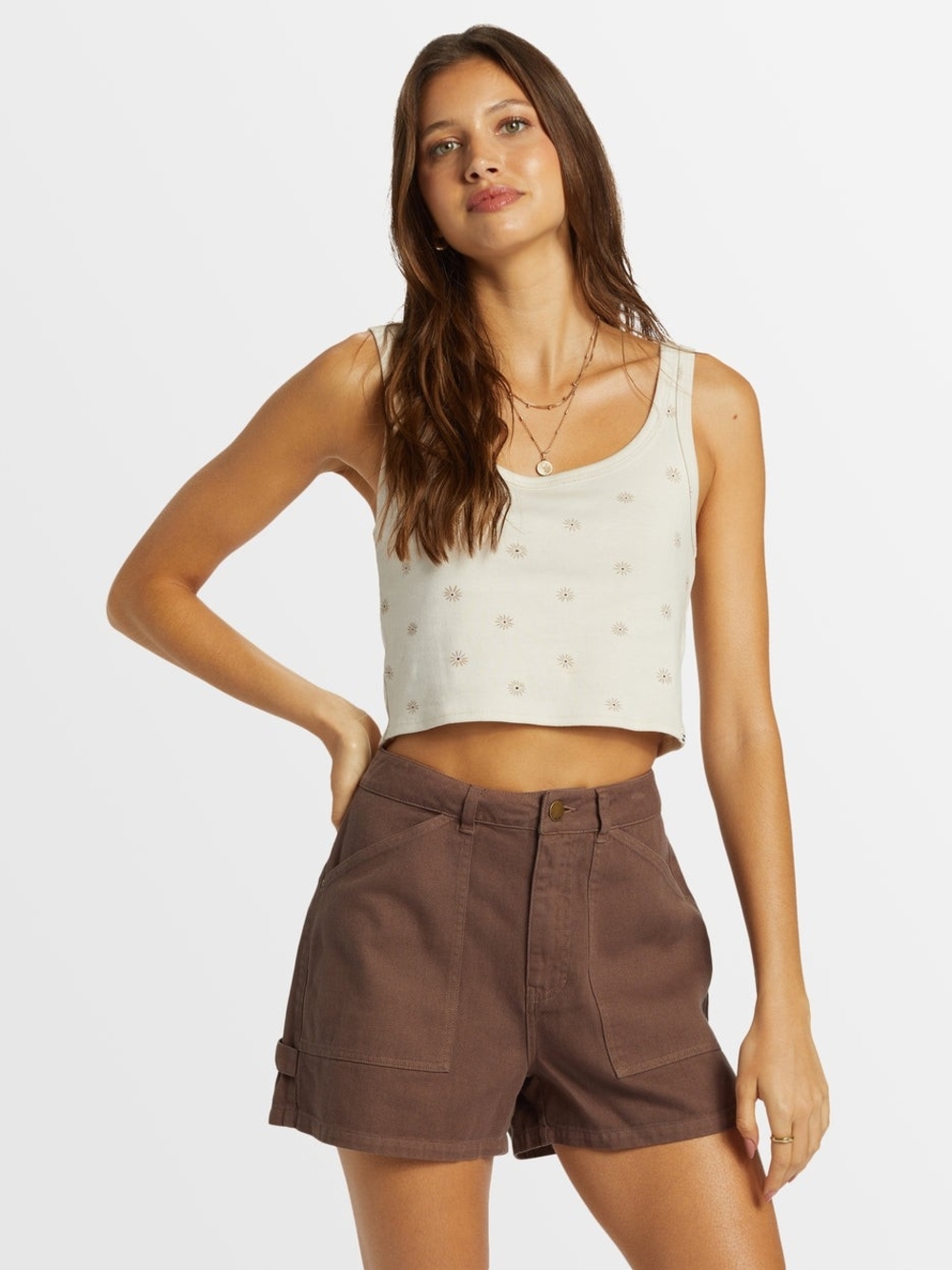 Womens Leia Denim Shorts